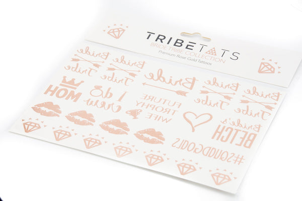 Bride Tribe Bachelorette Collection | Rose Gold Variety Set
