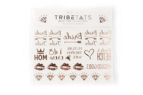 Bride Tribe Bachelorette Collection | Rose Gold Variety Set