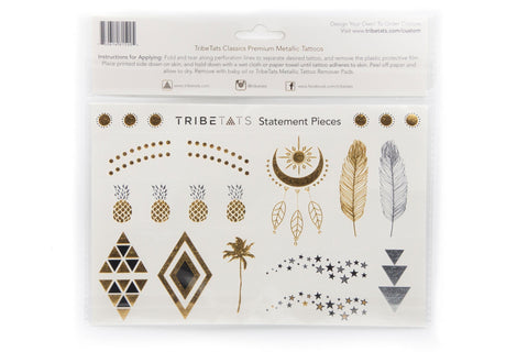 The Classics Collection | Metallic Tattoos Variety Set