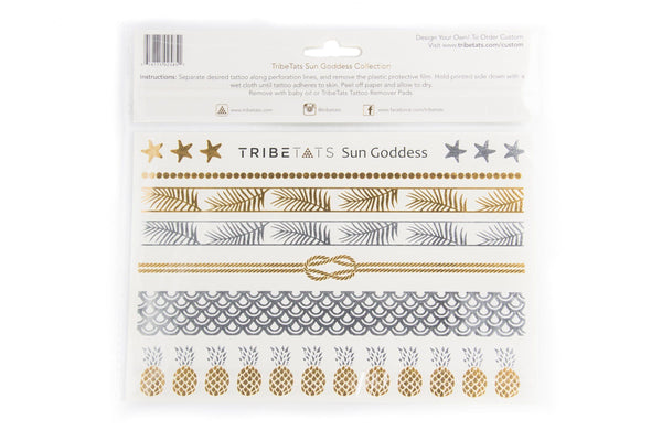 Sun Goddess Collection | Metallic Tattoos Variety Set
