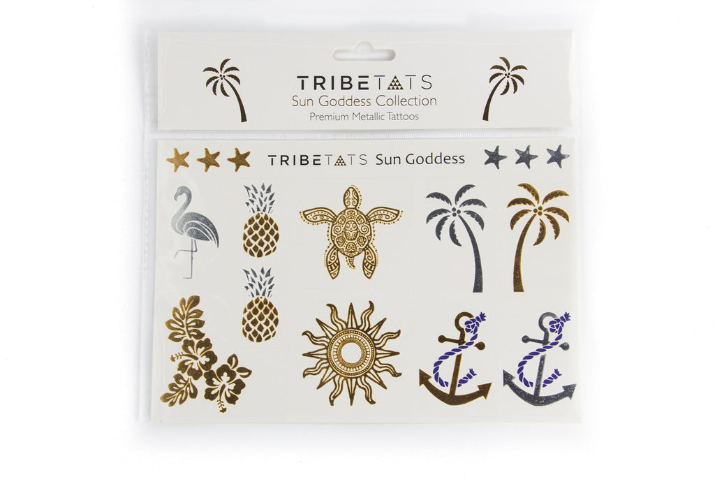 Sun Goddess Collection | Metallic Tattoos Variety Set